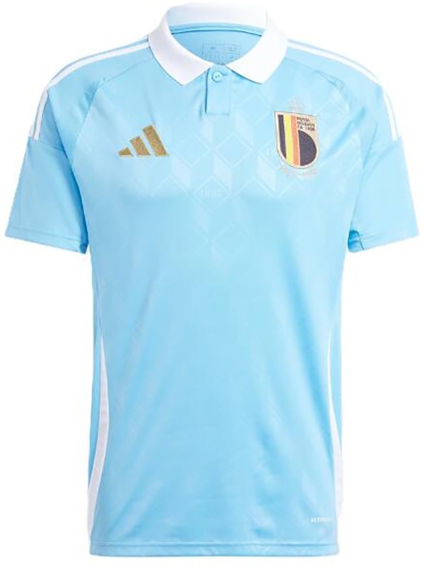 Belgium away jersey soccer uniform men's second sportswear football kit top shirt 2024-2025